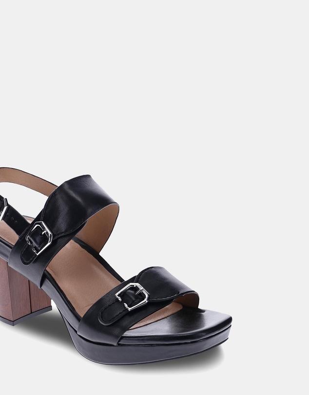 Mia Vita - Tara Heeled Sandal - Black