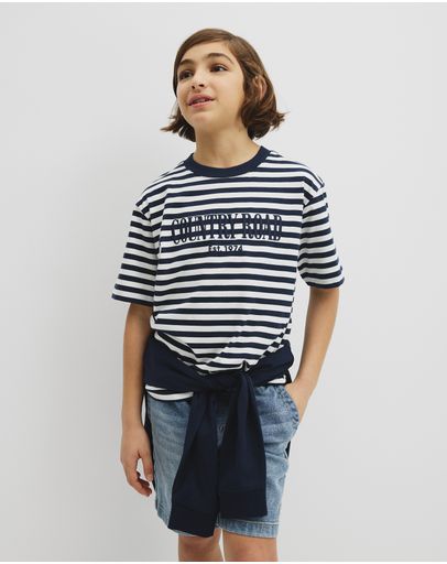Navy Stripe