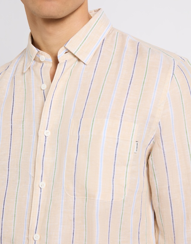 Marcs - Sherlock Stripe Linen Shirt