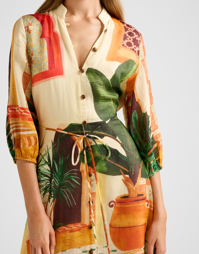 Forever New - Arabella Printed Midi Dress
