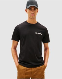Tommy Hilfiger - Back Logo Jersey Crew Neck T-Shirt