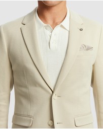yd. - Decaf Knitted Blazer