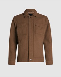 Tarocash - Lleyton Wool Zip Jacket