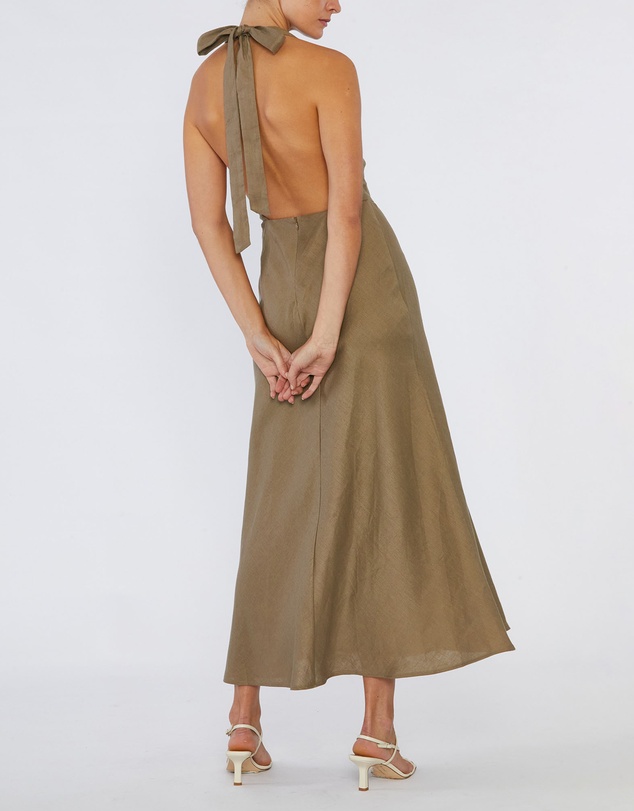 Amelius - Zaina Linen Maxi Dress