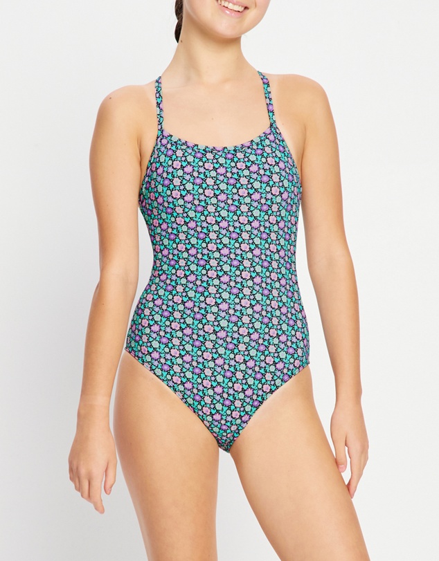 Modibodi - Teen Swimwear Racer One Piece Light Absorbency