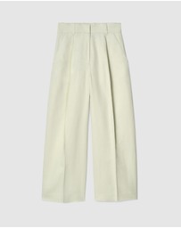 COS - Relaxed Linen-Blend Wide-Leg Trousers