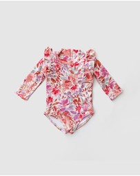 WITH LOVE FOR KIDS - Shimmy Long Sleeve Swimmers - Babies - Kids