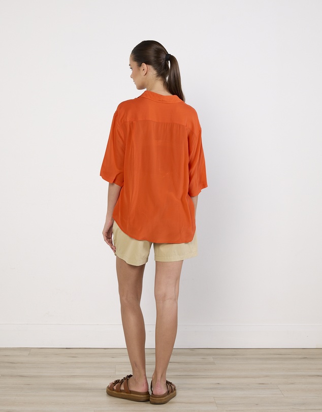 Cirkular - Pre-Loved - Luuda Bright Orange Shirt