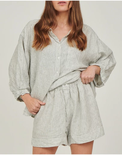 Carlotta + Gee - 100% Linen Shorts