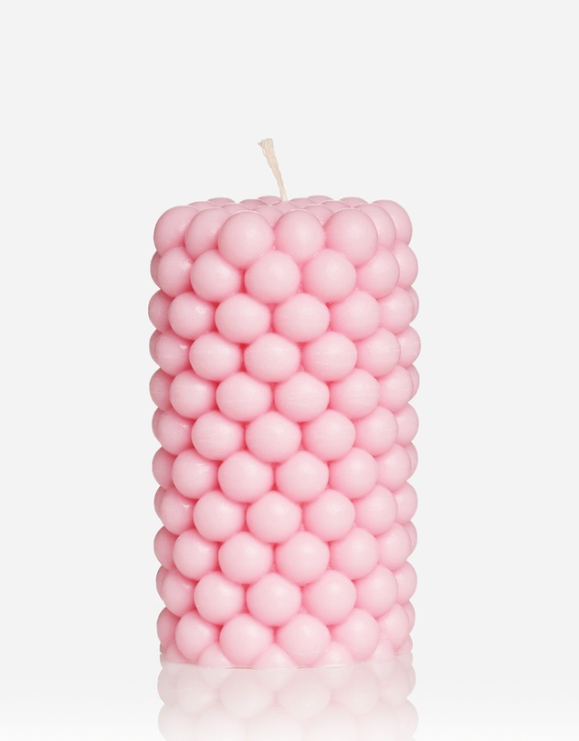 XRJ Celebrations - Mini Bubble Pastel Pillar Pink