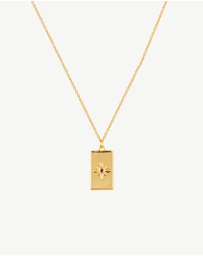 Zahar - January Birthstone Necklace