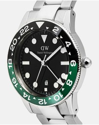 Daniel Wellington - Iconic GMT Link 40mm Ceramic Bezel