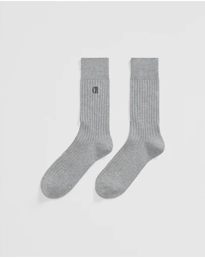 Country Road - Australian Cotton Blend Cr Rib Crew Sock