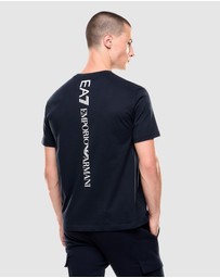 Emporio Armani EA7 - Train Logo Series M Tee SS Extended Logo CC