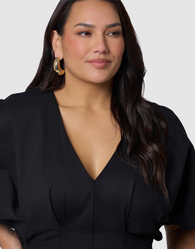 Pink Dusk by Curve Project - Magnetic Pull Maxi Dress