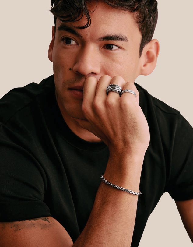 THOMAS SABO - THOMAS SABO Signet Ring with Onyx and Black Stones