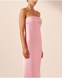 Shona Joy - La Lune Strapless Rushed Bodice Maxi Dress