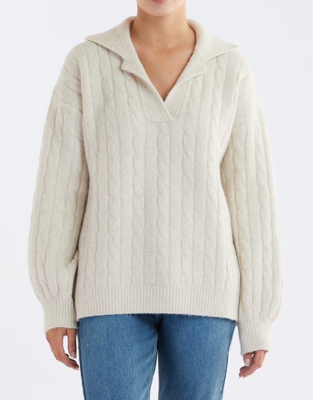 Amelius - Etienne Cable Knit Jumper
