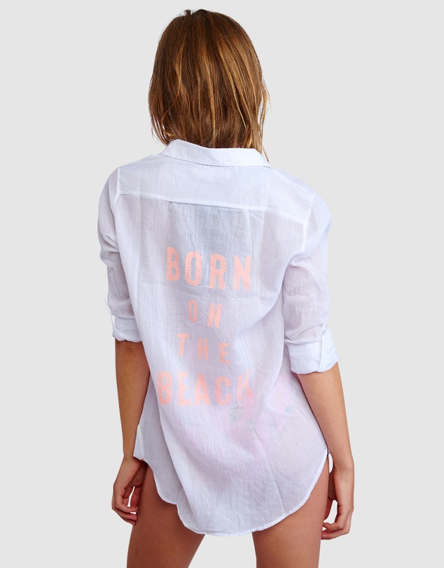 Banana Moon - Adilson Gary Shirt Style Beach Cover Up