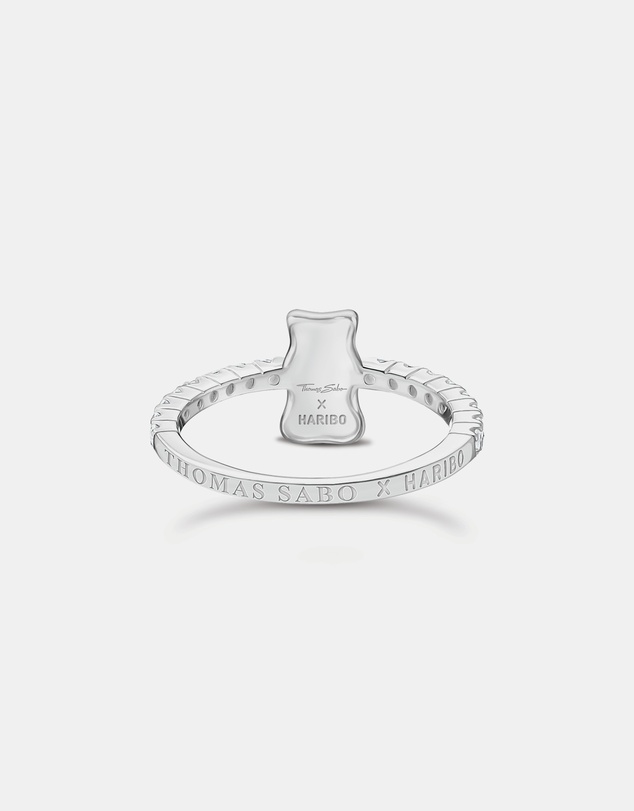 THOMAS SABO - THOMAS SABO Ring with Silver HARIBO goldbear and zirconia