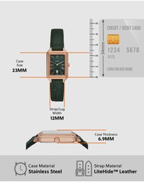 Fossil - Raquel Green Analogue Watch