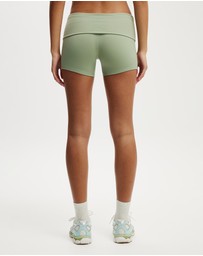 Cotton On Body Active - Ultra Soft Roll Over Shortie Short