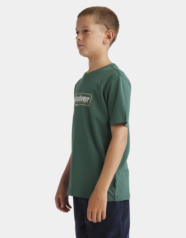 Quiksilver - Boys 8 to 16 Retro Box T-Shirt
