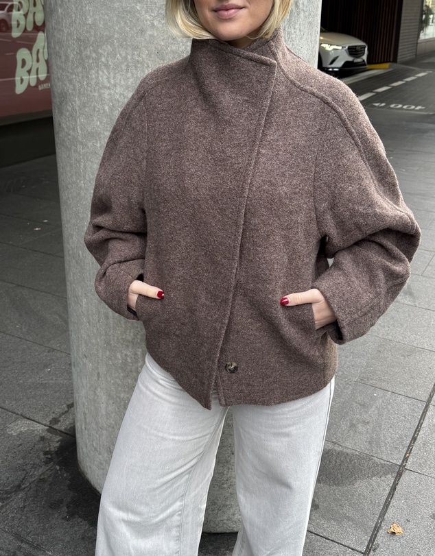 & Other Stories - Asymmetric Wool Jacket