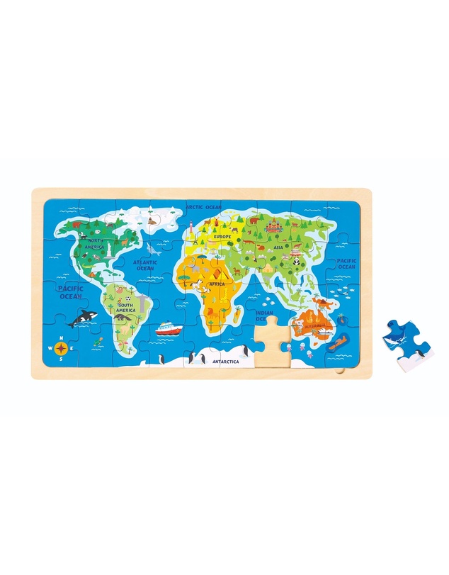 Bello - World Map Puzzle