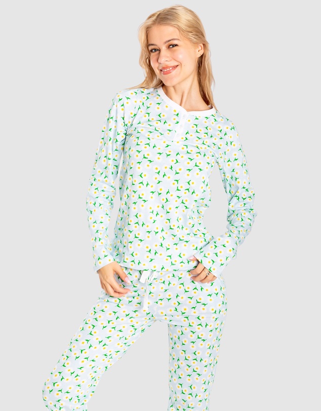 Sant And Abel - Women's Daisy Long PJ Set