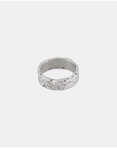 Serge DeNimes - Silver Forge Ring