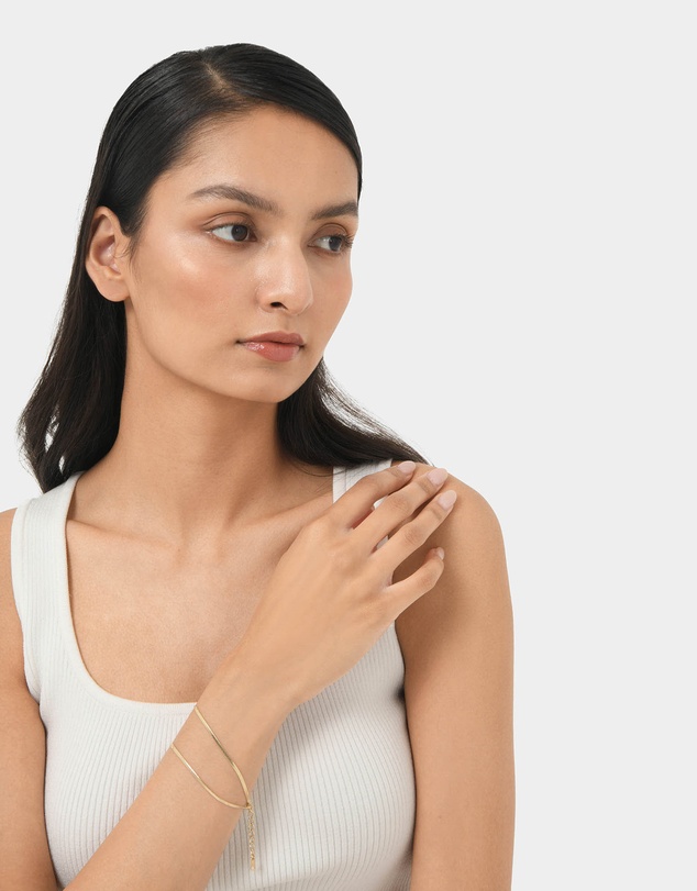 Forcast - Jaylen 16k Gold Plated Bracelet