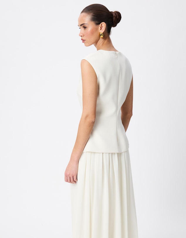 Tussah - Philippa Sleeveless Sheer Skirt Maxi Dress
