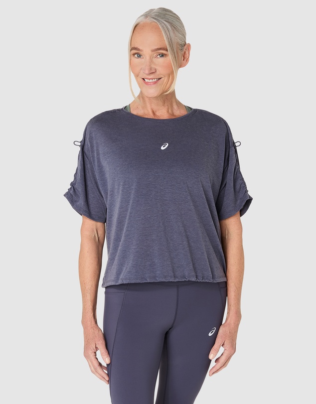 ASICS - Nagino Run Adjustable Short Sleeved Top - Women's