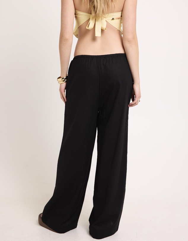 Subtitled - Hideaway Linen Wide Leg Pants
