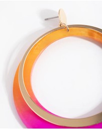 Lovisa - Gold Two Toned Drop Earrings