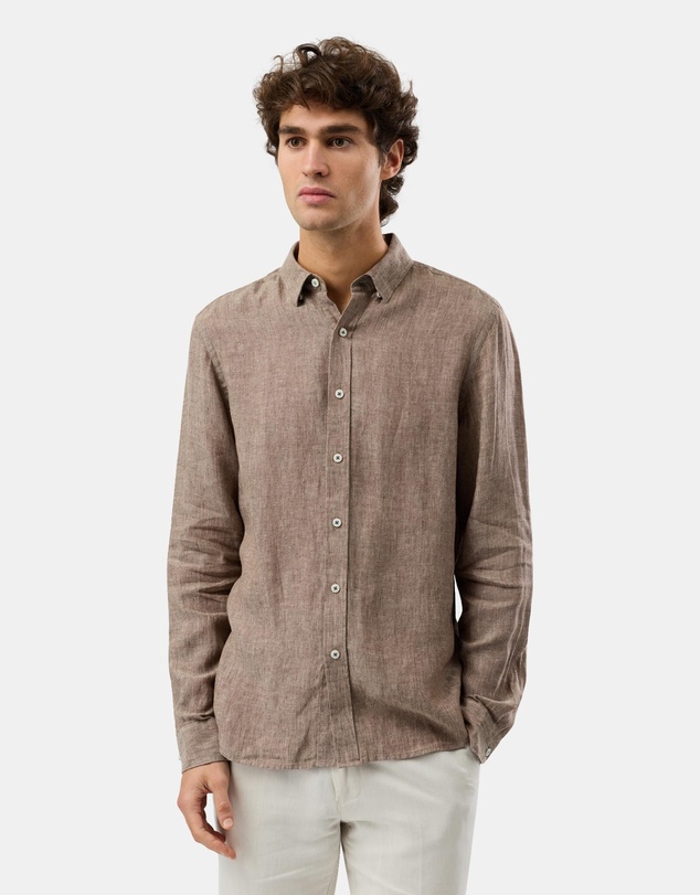 Brooksfield - Casual Linen Shirt