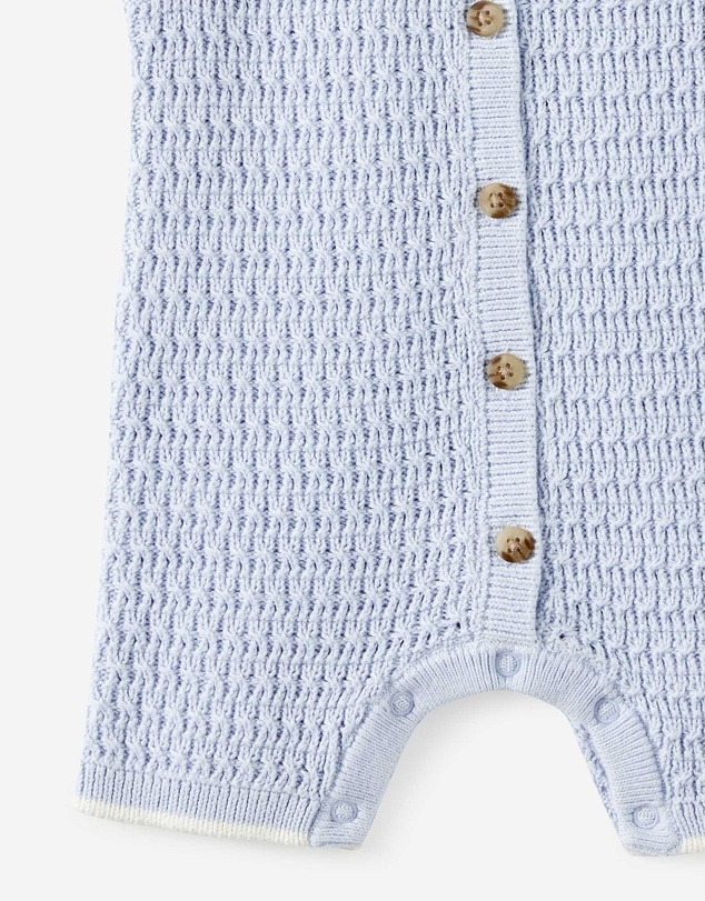 Cotton On Kids - Baby Organic Knit Sleeveless Playsuit