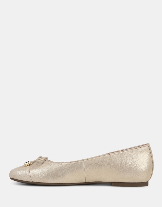 Vionic - Klara Ballet Flat - Gold Leather