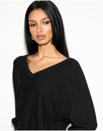 Dazie - Madrid Slouchy Knit Jumper
