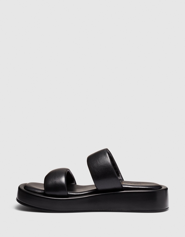 Just Because - Sarita Leather Flatform Sandals