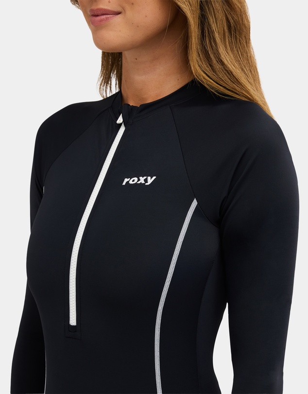 Roxy - Womens Active Long Sleeve One Piece Swimsuit