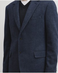 Country Road - Regular Fit Wool Blend Texture Jacket