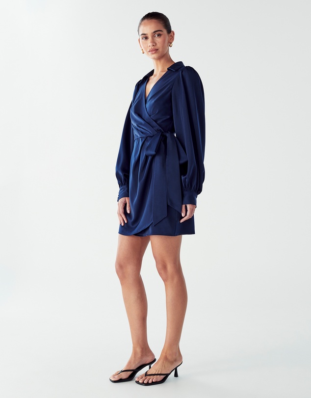 Willa - Pearl Wrap Dress
