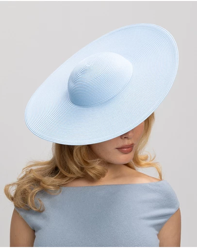 Morgan & Taylor - Mona Racewear Plate Hat in Blue