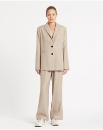 FRIEND of AUDREY - Tomes Elastic Waist Trousers