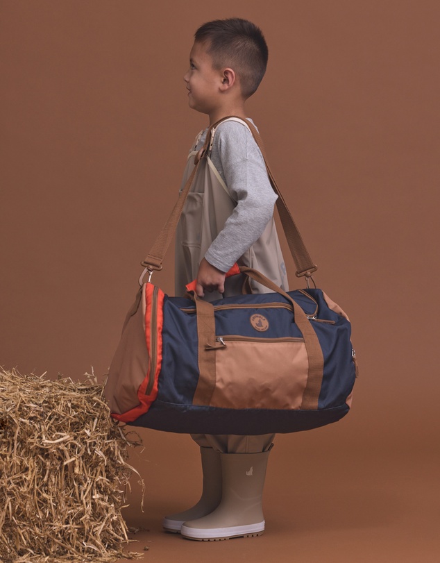 Crywolf - PACKABLE DUFFEL Ash Colourblock