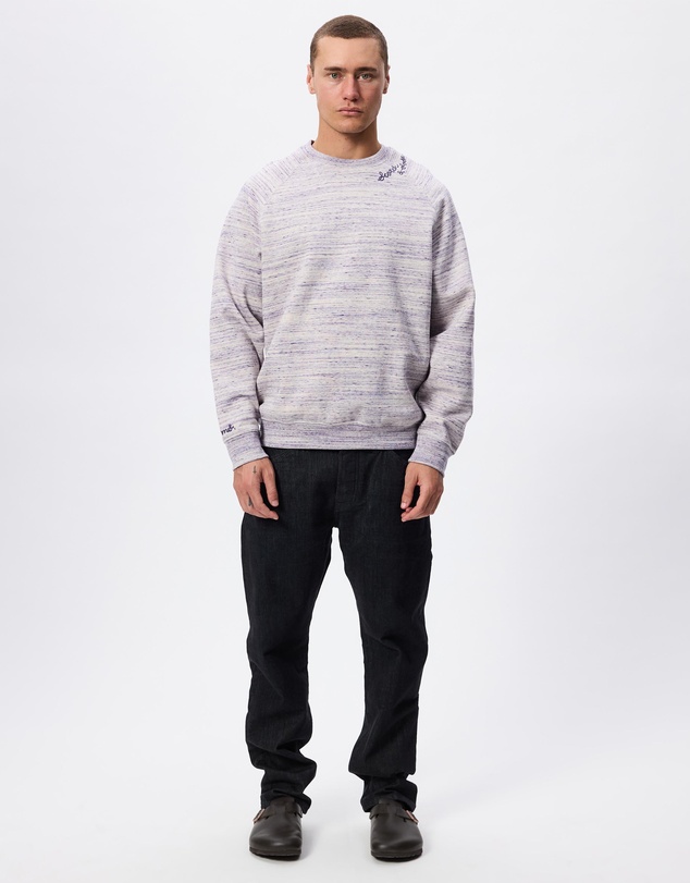 Scotch & Soda - Space Yarn Embroidered Loose-Fit Sweatshirt
