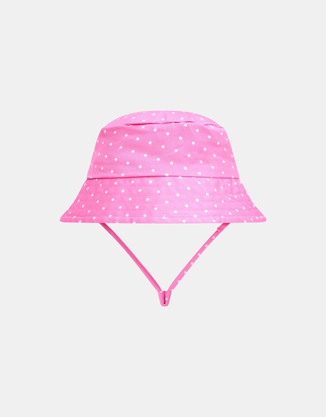 Huxbaby - Icing-On-The-Cupcake Polka Dot Bucket Hat - ICONIC EXCLUSIVE - Babies-Kids