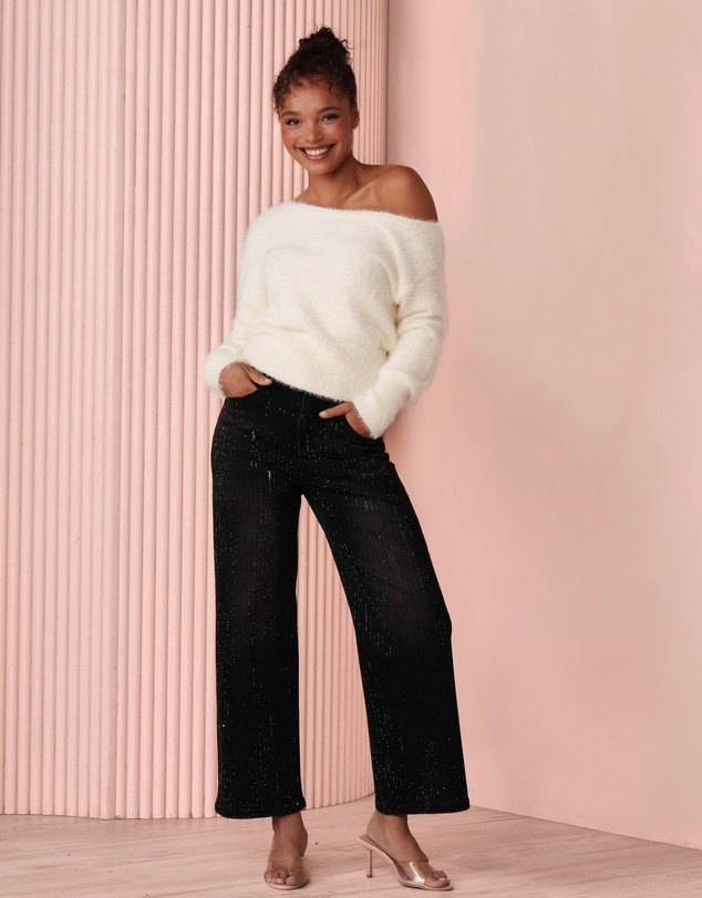Azzurielle - Suky Crystal-embellished Jeans